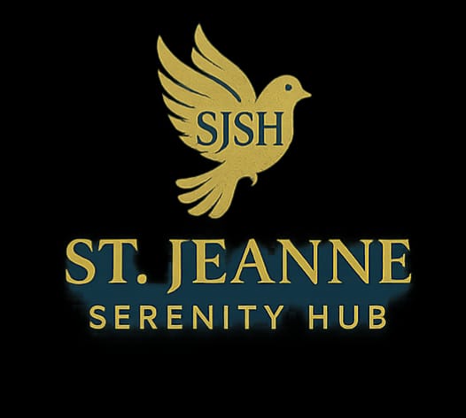 ST. JEANNE SERENITY HUB Logo